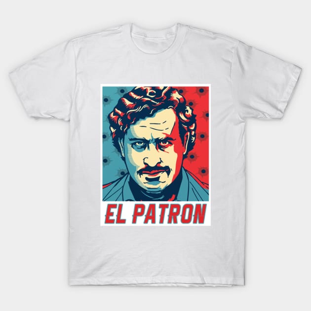 El Patron Pablo Escobar TShirt TeePublic